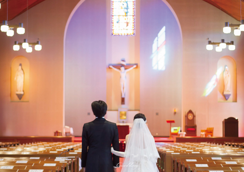 教会での結婚式